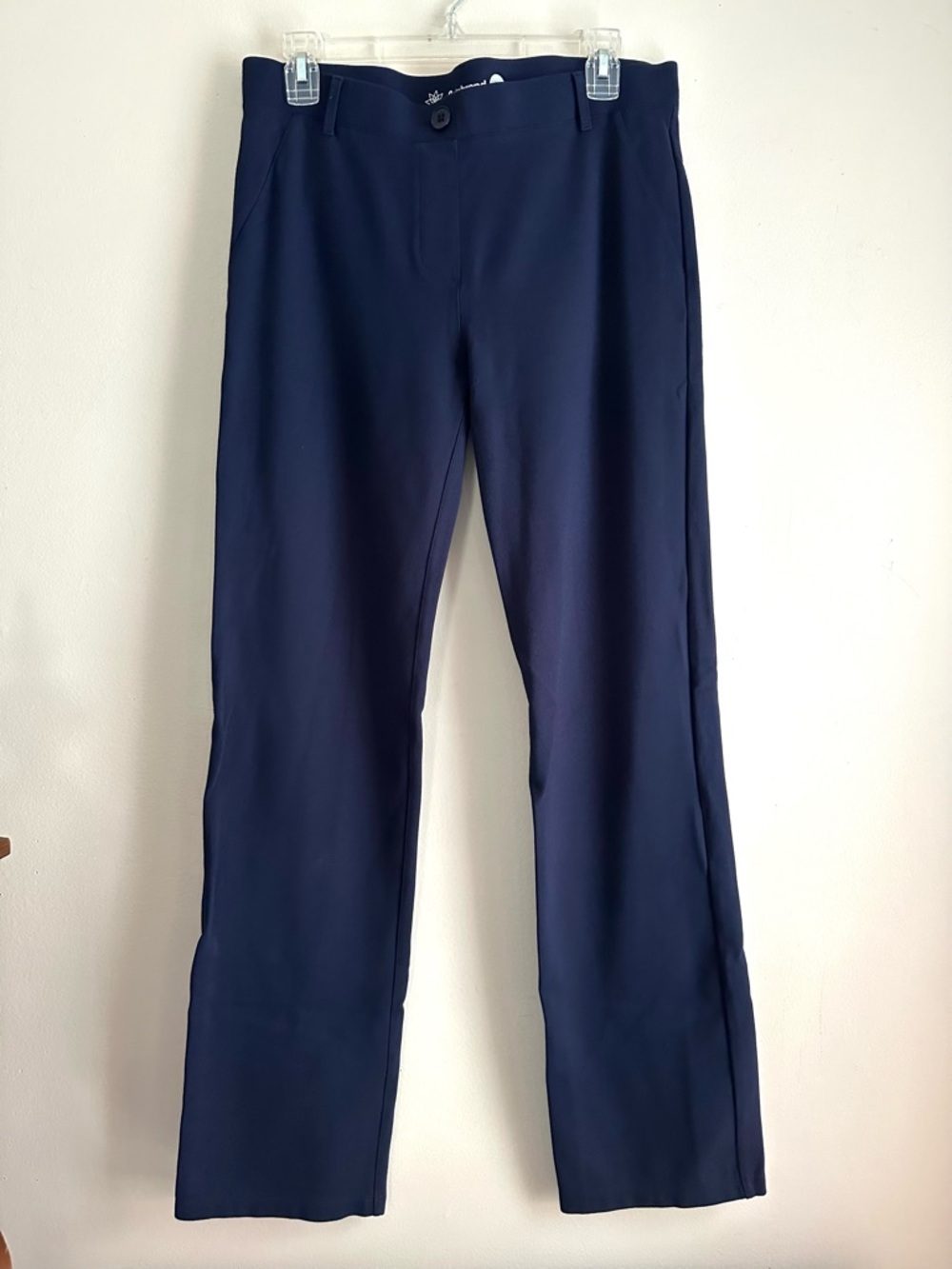 Betabrand • Classic Dress Pant‎ Yoga Pant Straight in Navy